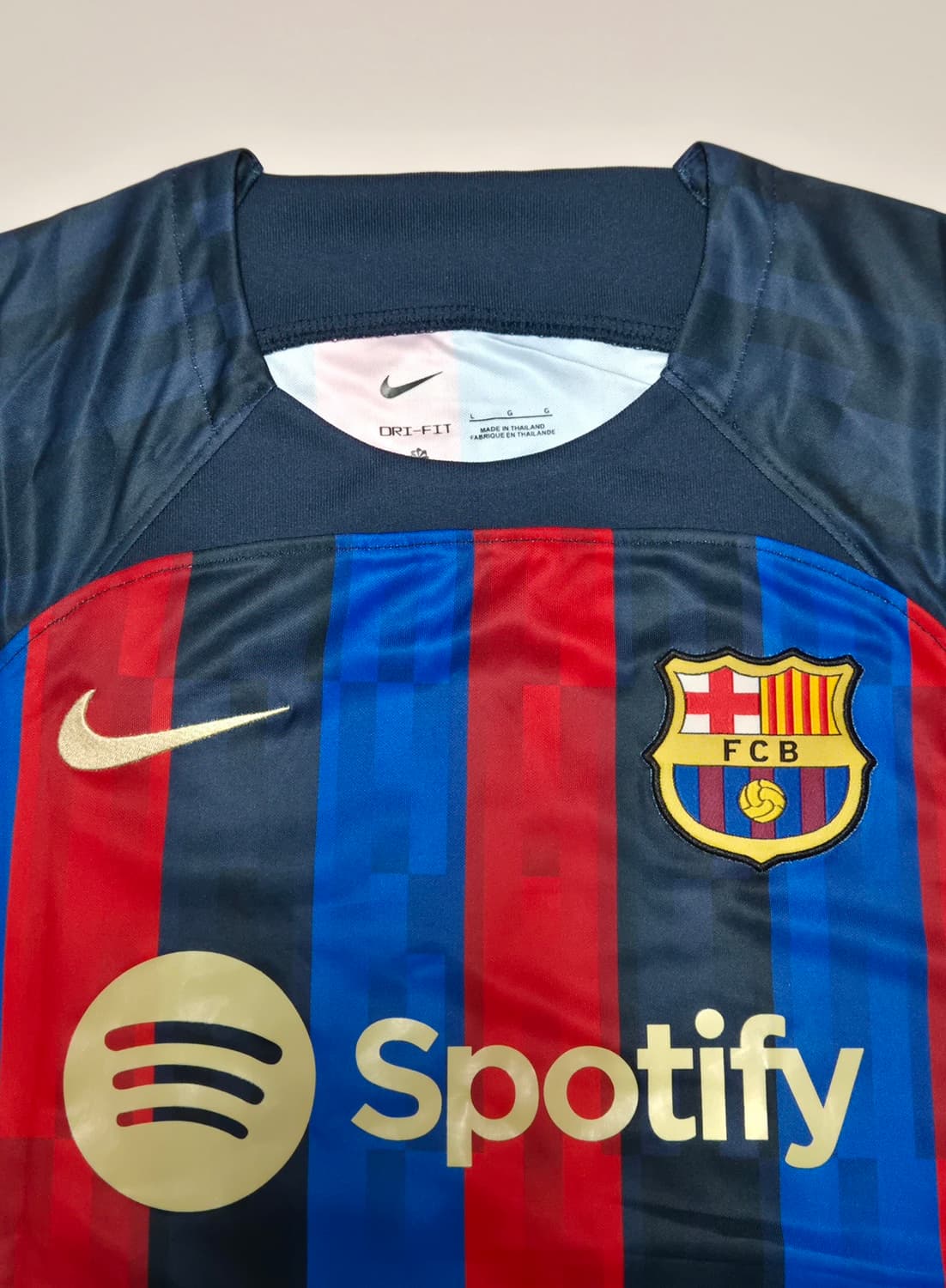 22-23 바르샤 홈킷 부스케츠 유니폼 L 상품이미지3