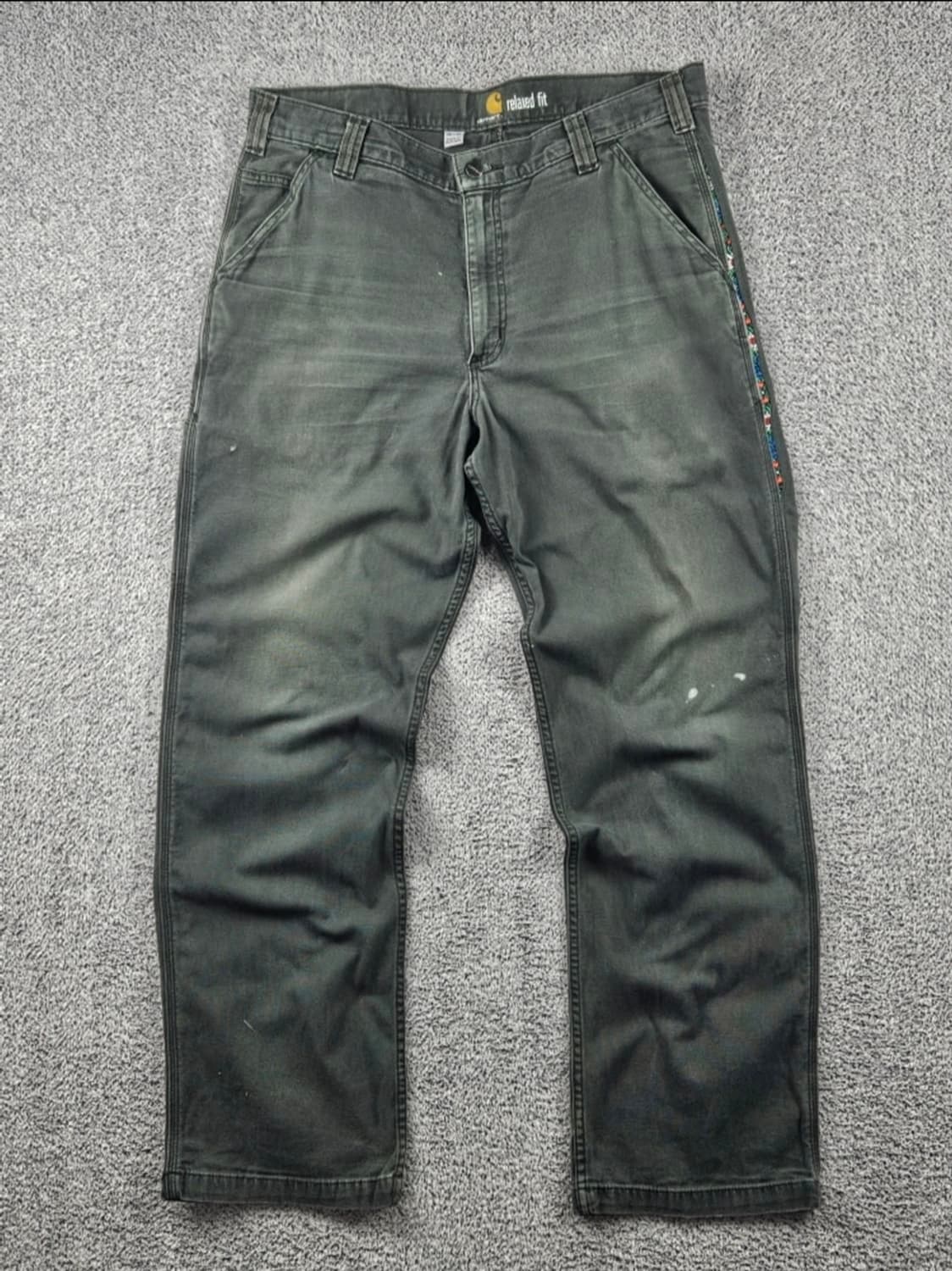 칼하트 리페어 캔버스 카펜터 팬츠 36 상품이미지1