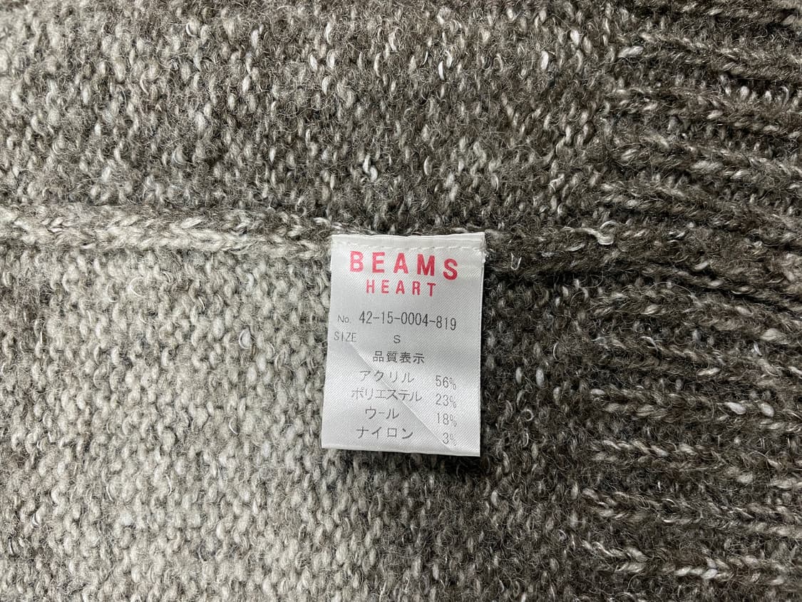 ~95) 빔즈 숄카라 레터맨 가디건 상품이미지4