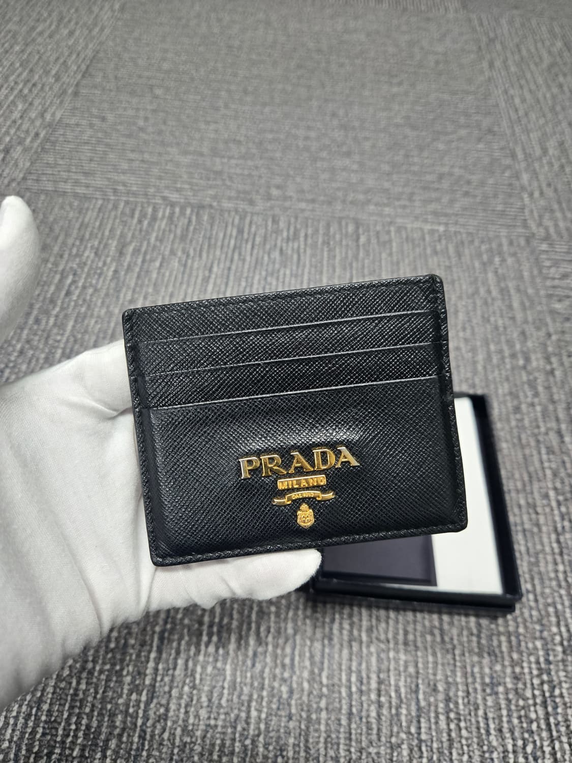 [특가][정품]프라다 사피아노 카드지갑 상품이미지1
