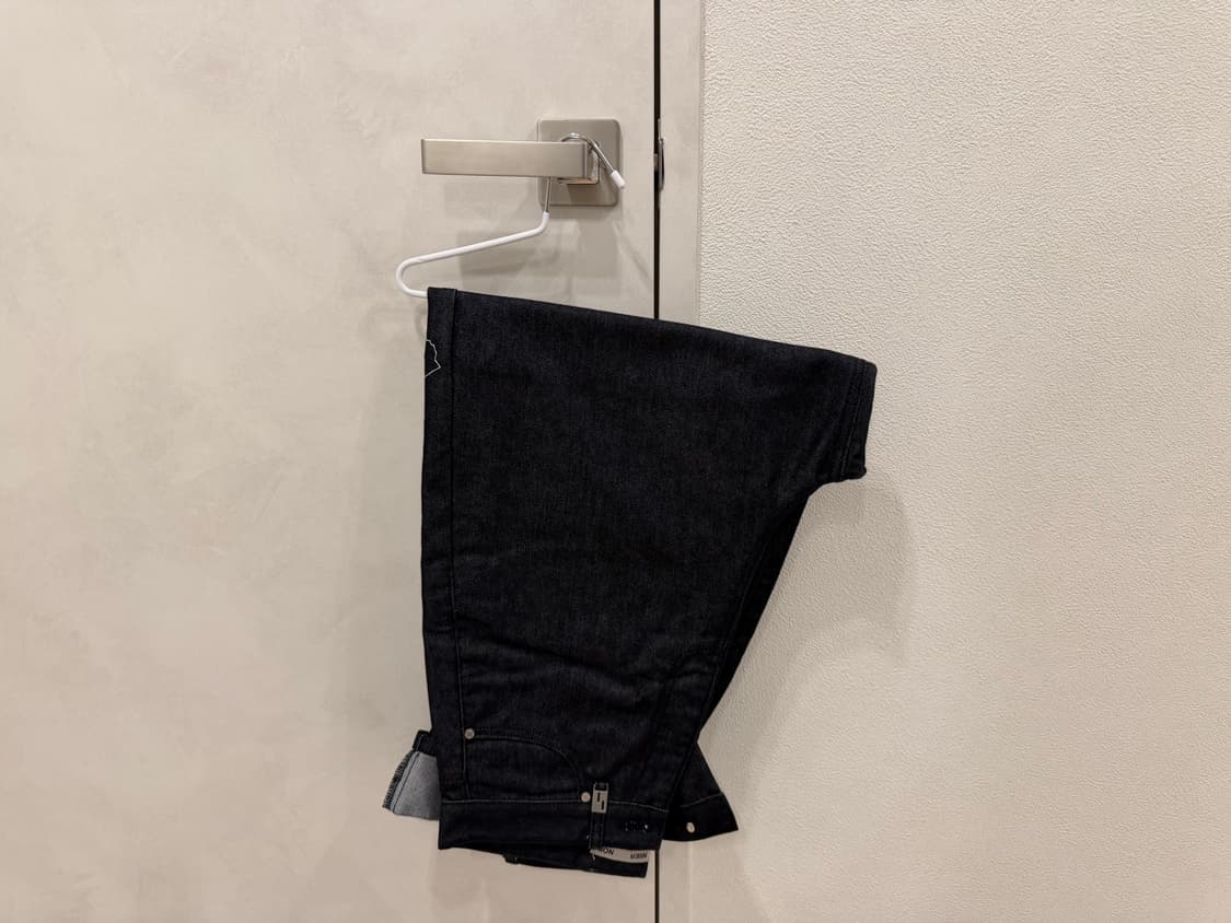 니어노어 로즈 벌룬 데님 팬츠 인디고 상품이미지2