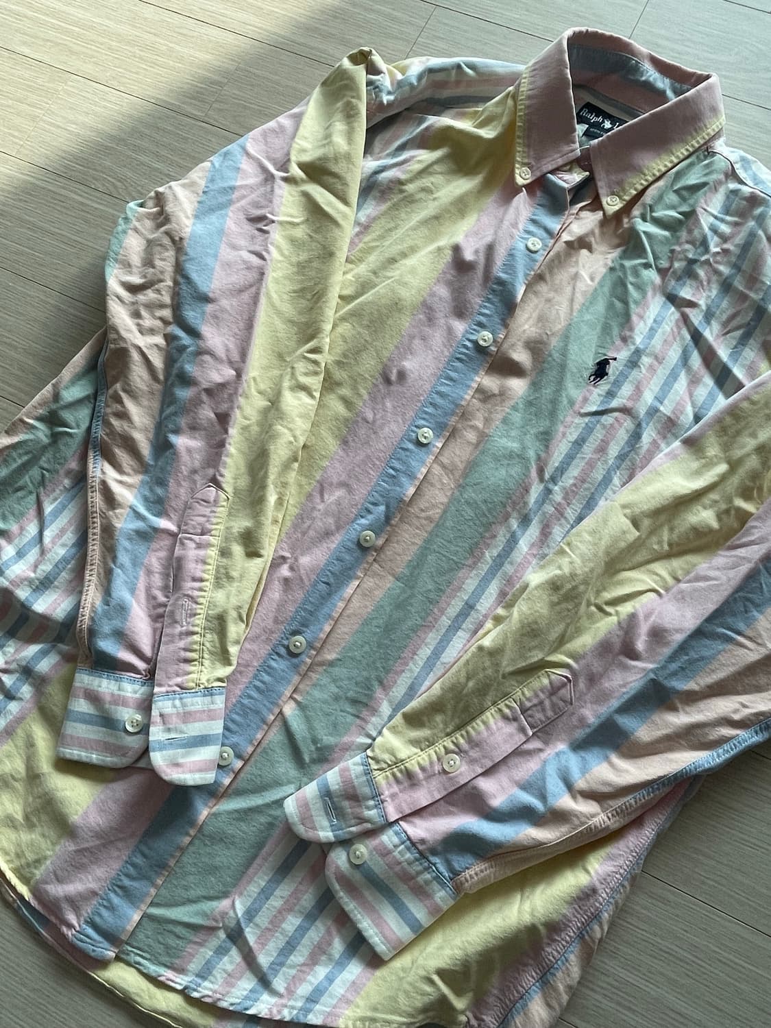 폴로 랄프로렌 스트라이프 컬러셔츠 상품이미지2