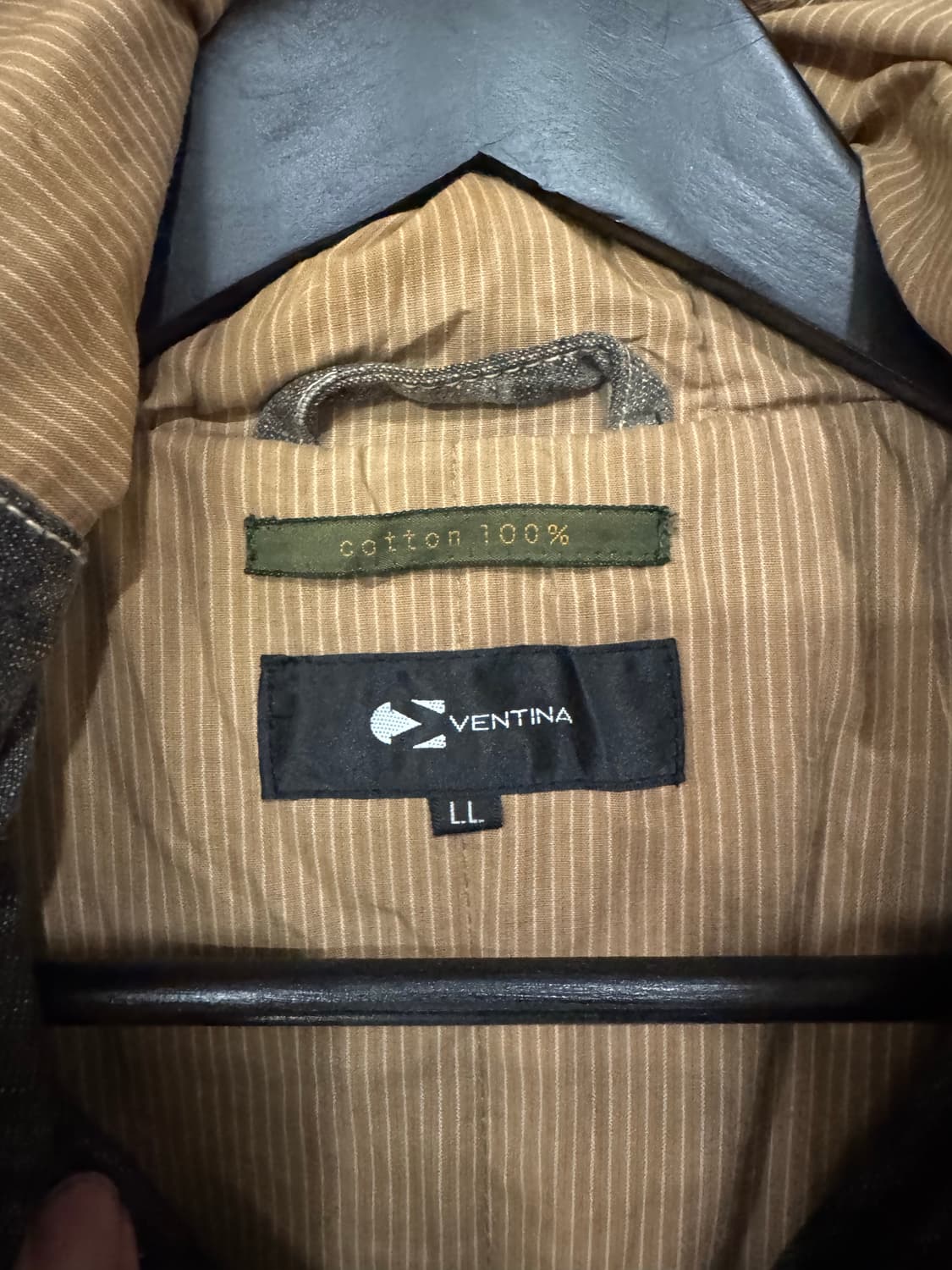 Ventina 코튼 스톤워싱 퍼 후드 점퍼  상품이미지5