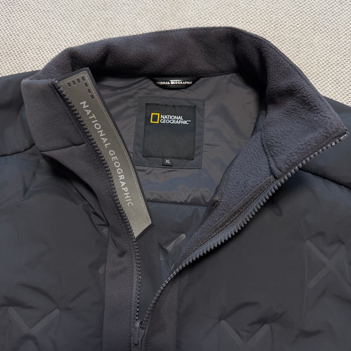 내셔널지오그래픽 퀄팅 쉘 경량패딩 상품이미지3