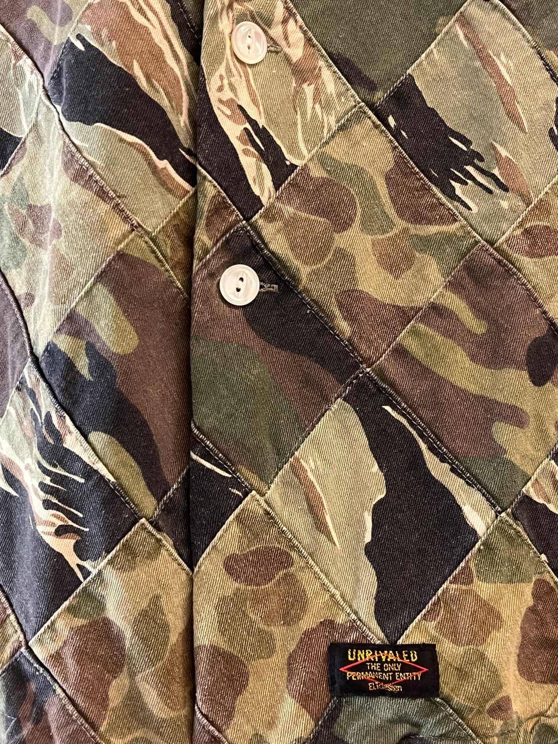 Unrivaled japan 카모플라쥬 퀼팅 셔츠 자켓 3 상품이미지5