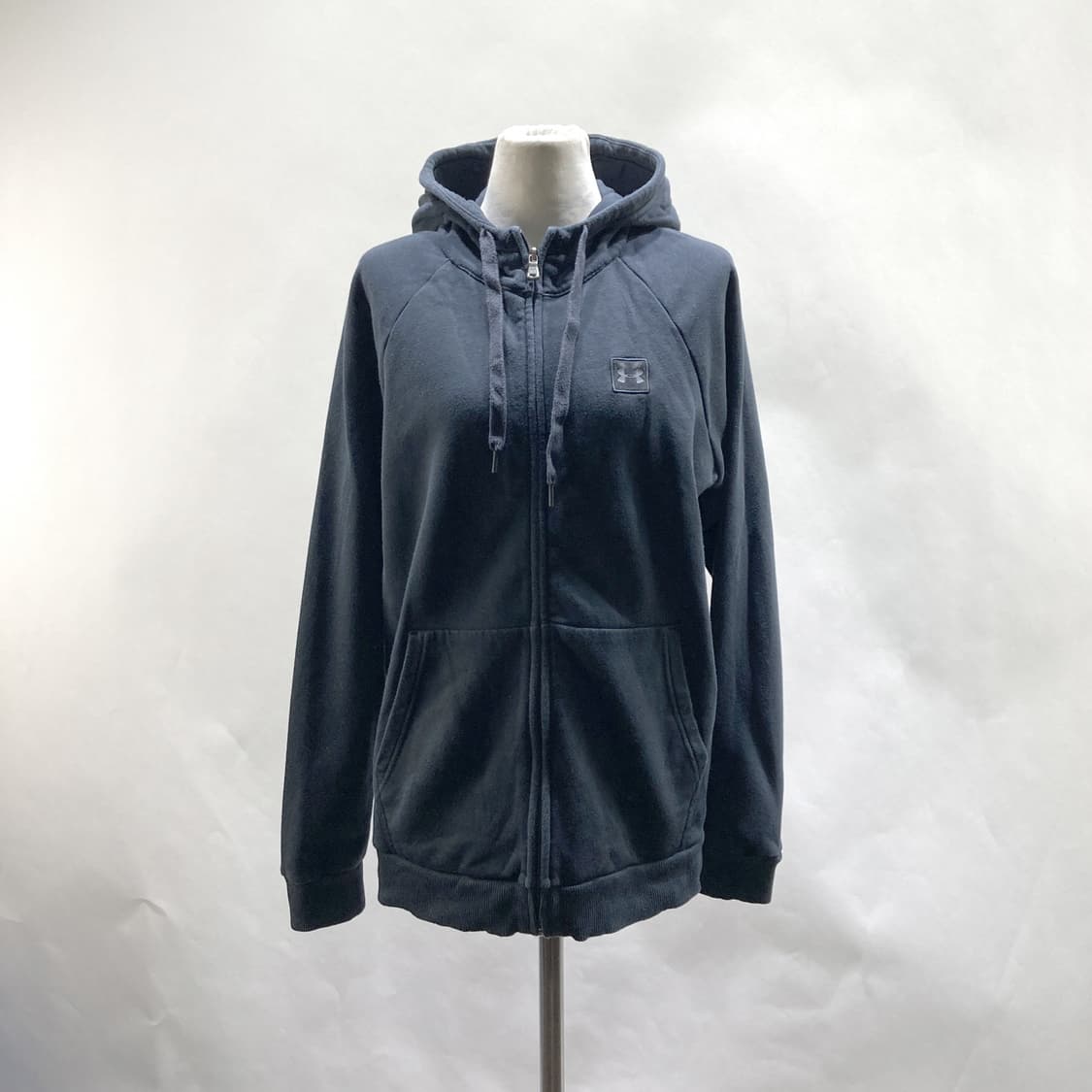 언더아머 여성후드집업자켓 블랙 L  상품이미지1