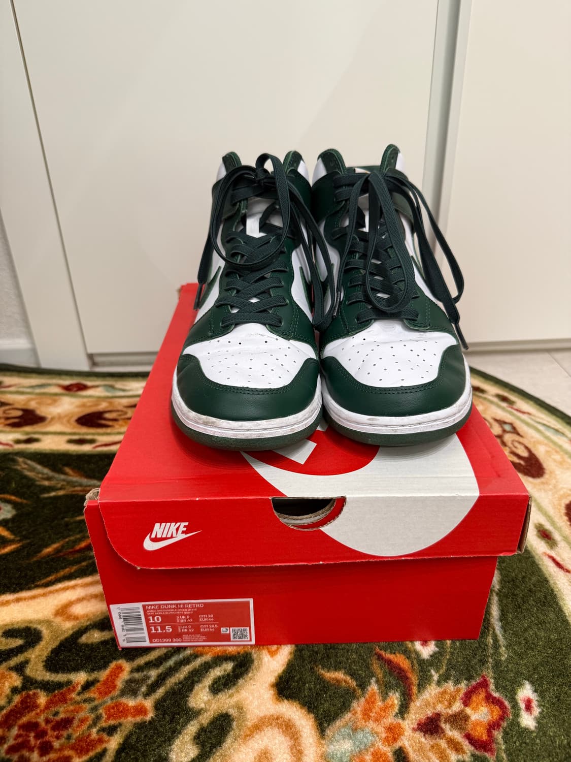 나이키 덩크하이 노블그린 280 상품이미지2