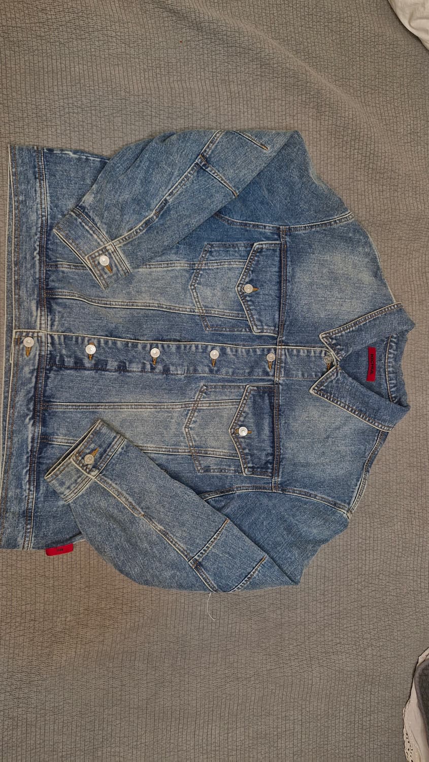 기철 오버핏 다트 데님자켓 상품이미지1