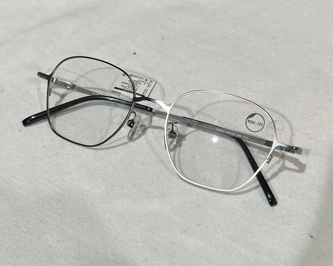 Blink real-ize classic silver glasses 상품이미지1