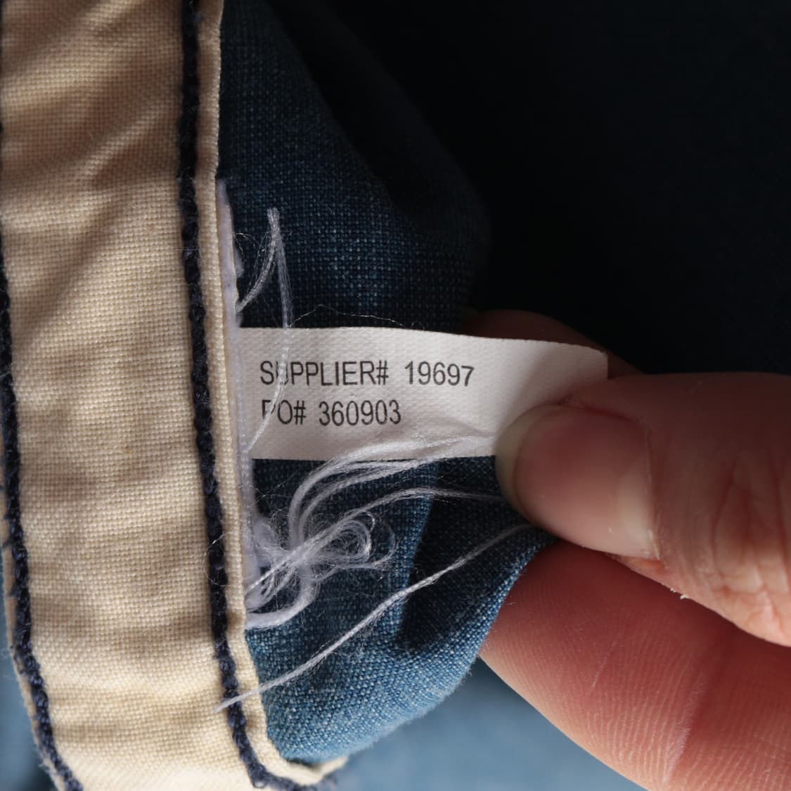 폴로 인디고 셔츠   상품이미지10