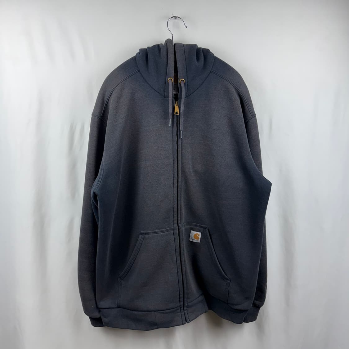 (M) 칼하트 레인디펜더 후드집업 네이비 (에이징) 상품이미지2