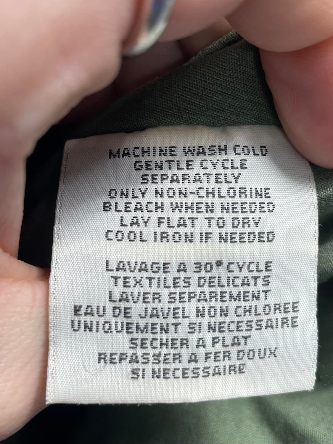 폴로 데님앤서플라이 m-65 필드자켓 (on.169) 상품이미지7