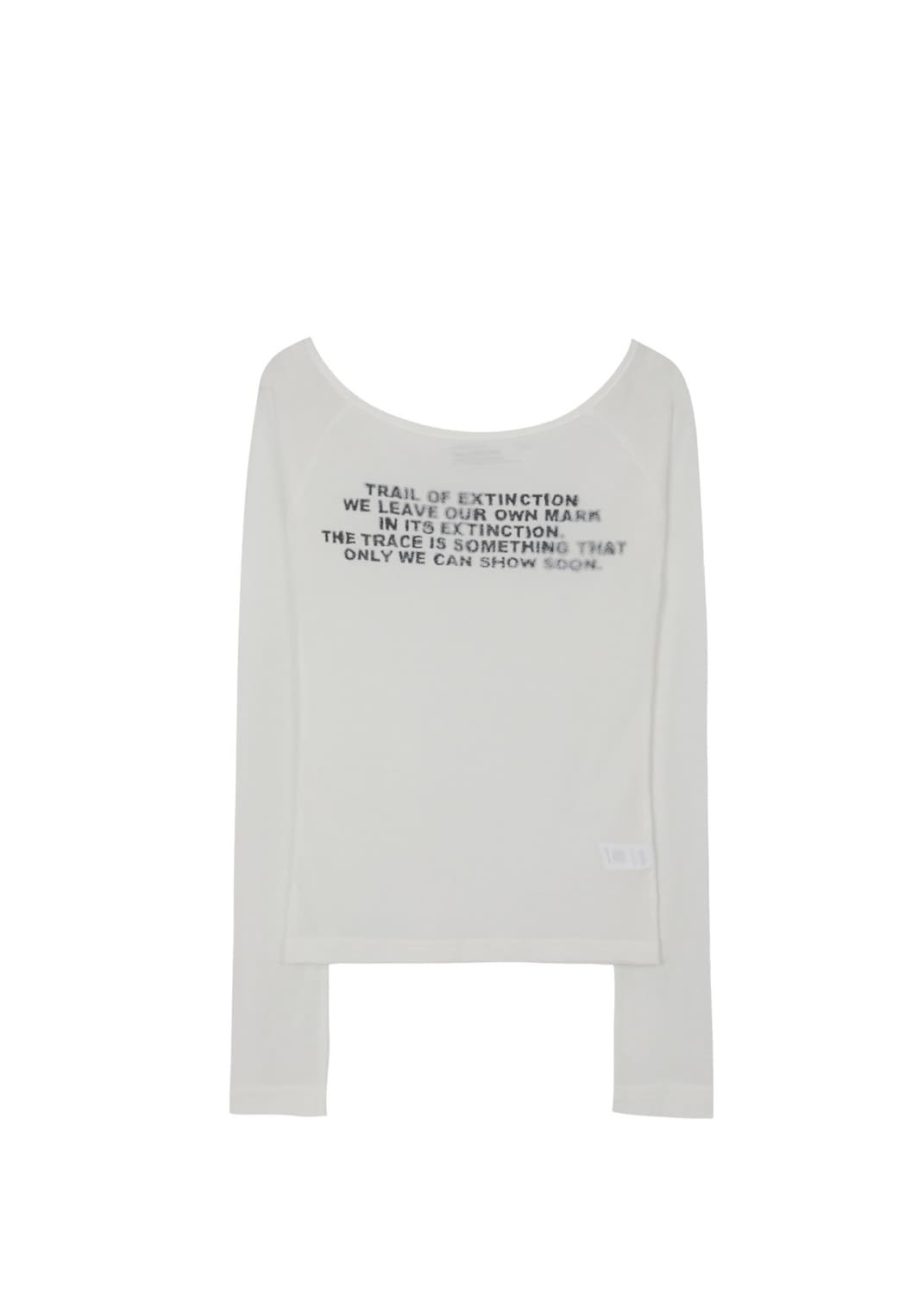 보헤미안서울 프린티드 롱 슬리브 아이보리 상품이미지1