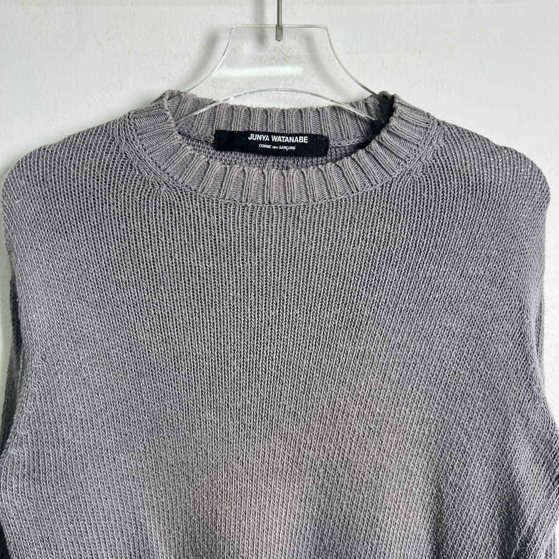 준야 와타나베 꼼데가르송 그레이 니트 스웨터 상품이미지4
