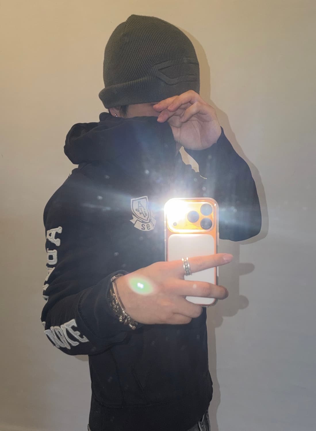 아베크롬비 y2k 네이비 후드 상품이미지1