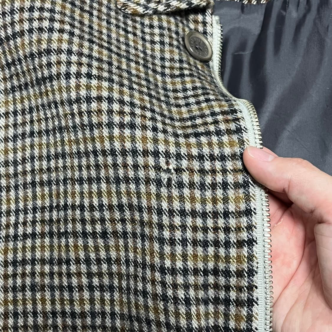 [택포](110)90‘s 입생로랑 울 블루종 자켓  상품이미지6