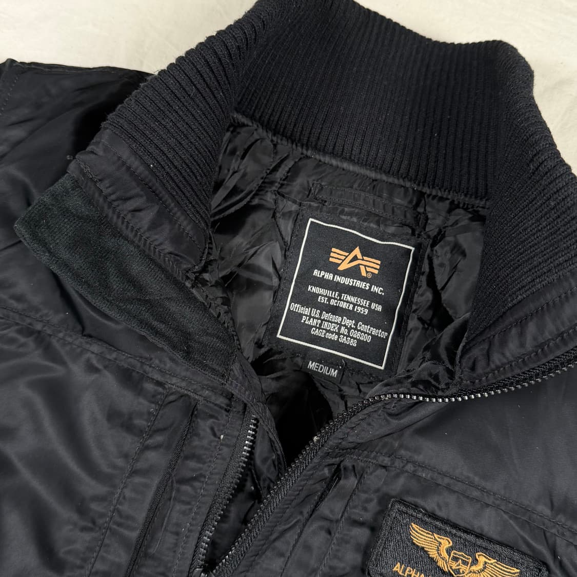 알파인더스트리 봄버 자켓 상품이미지3