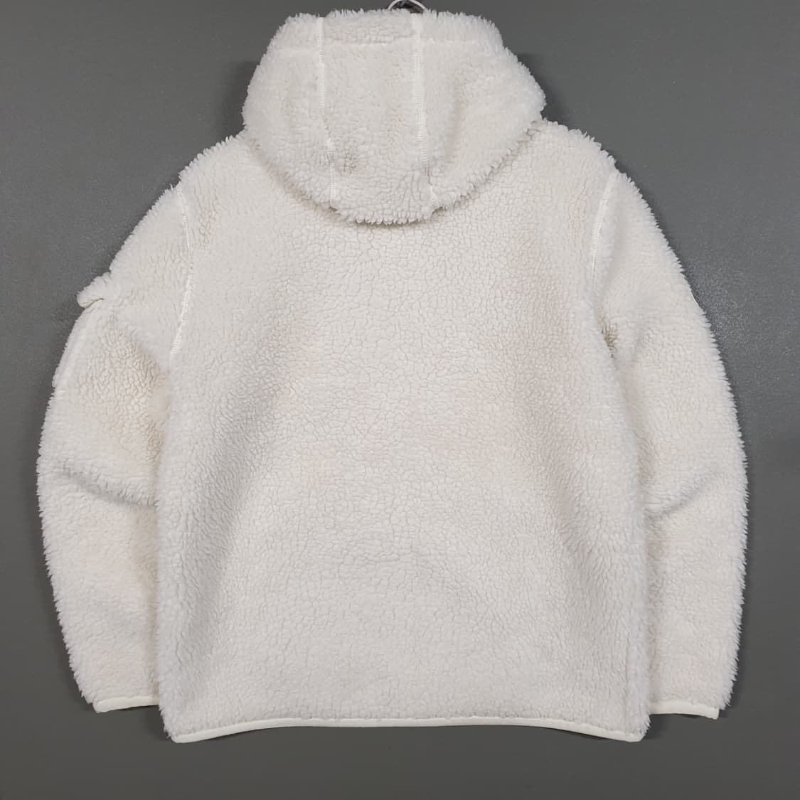 M) 디스커버리 21FW 테크플리스 양털 후드 뽀글이 플리스 자켓 크림 상품이미지10