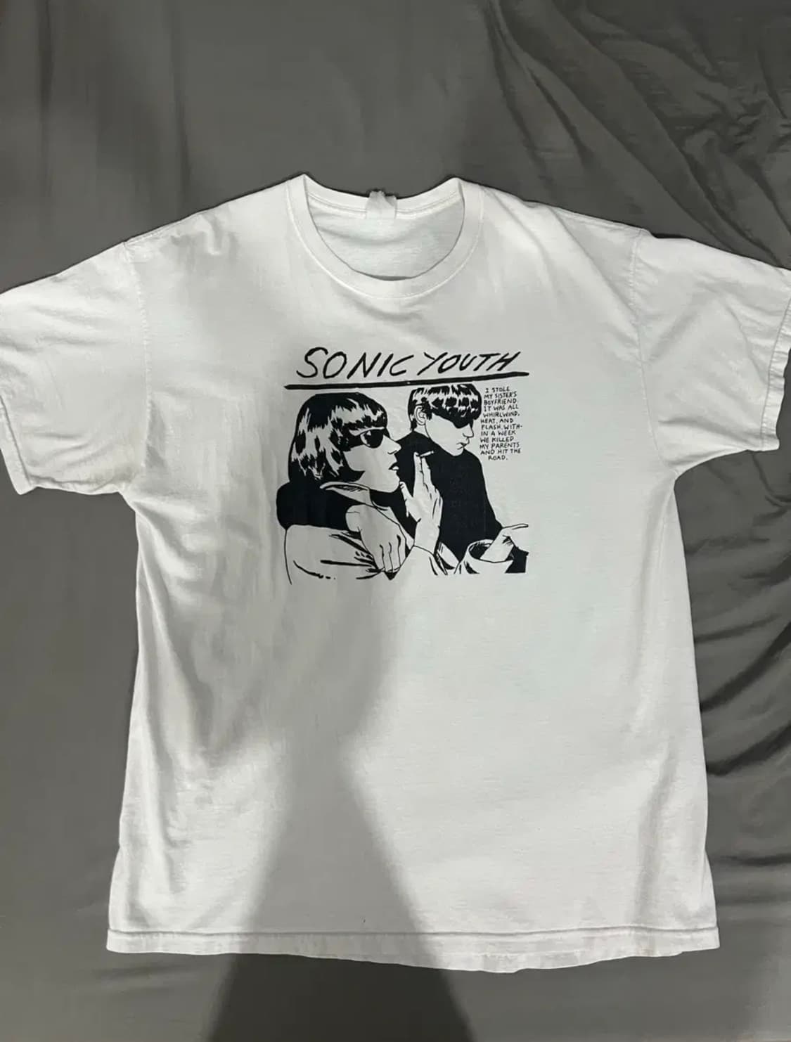 00s 빈티지 소닉유스 밴드티 XL사이즈 상품이미지1