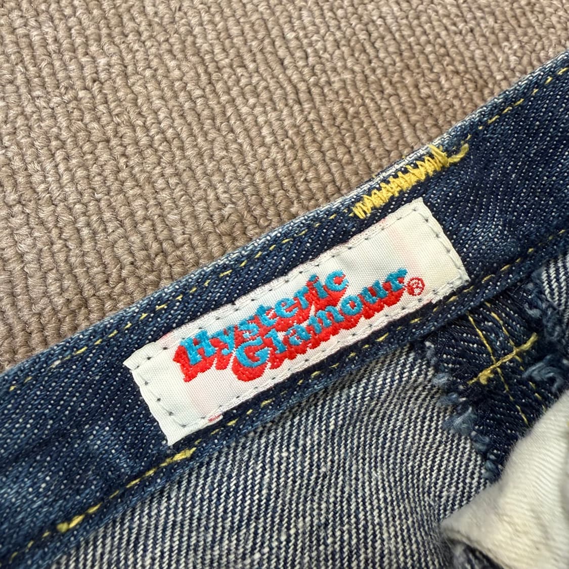 히스테릭글래머 플레어 데님 스커트  상품이미지2