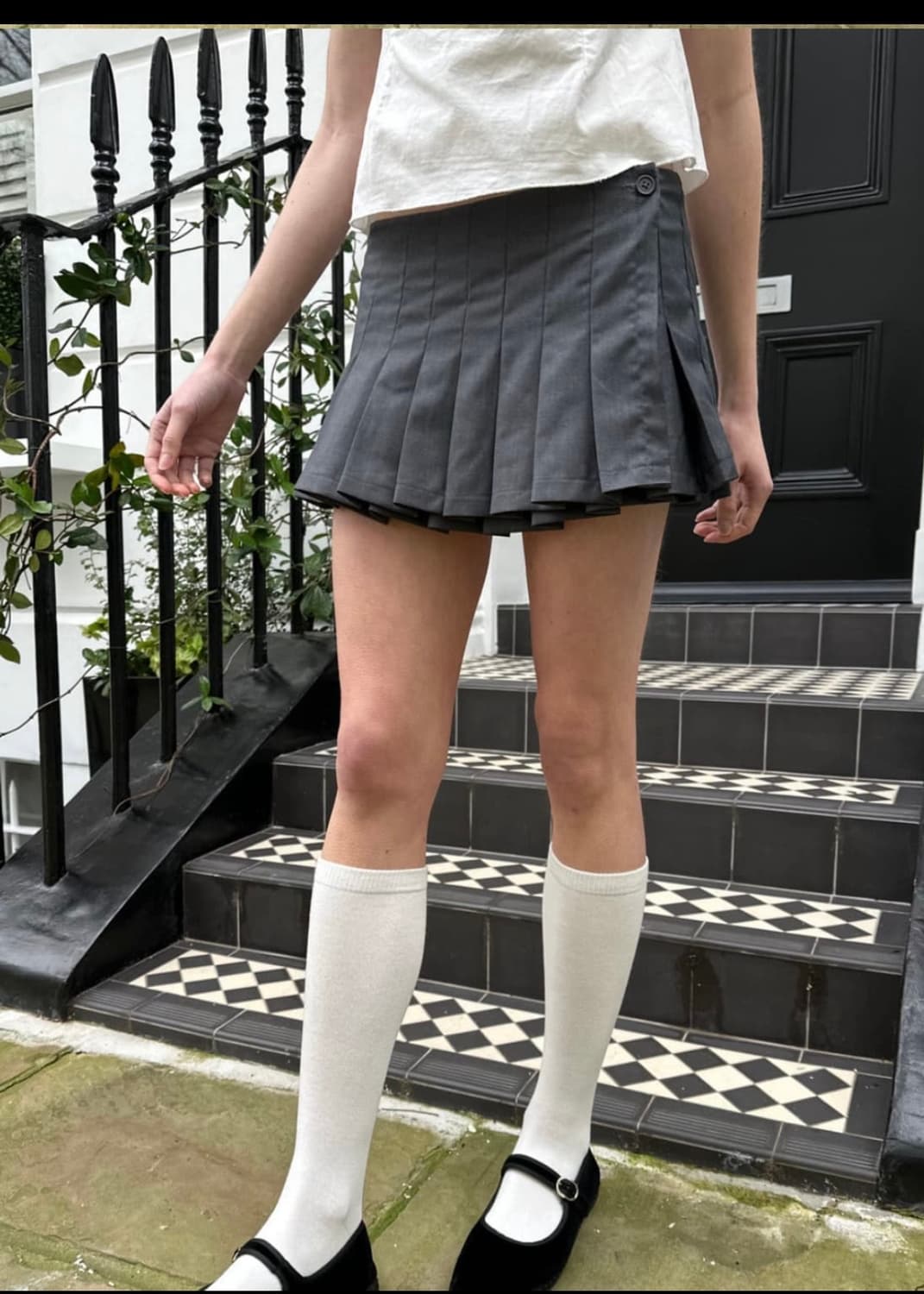 브랜디멜빌 플리츠 미니스커트 상품이미지2