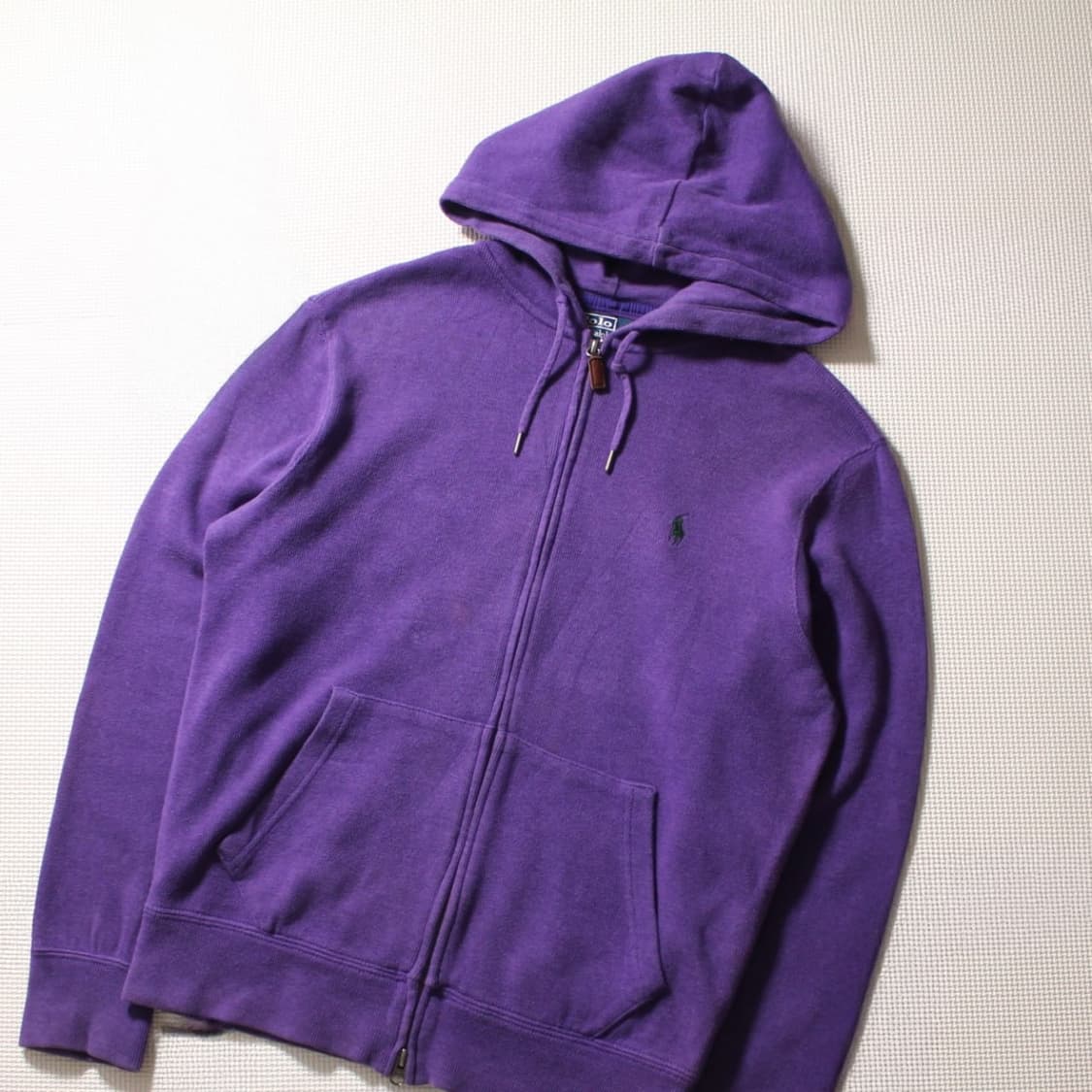 Polo 폴로 랄프로렌 퍼플 후드집업 상품이미지2