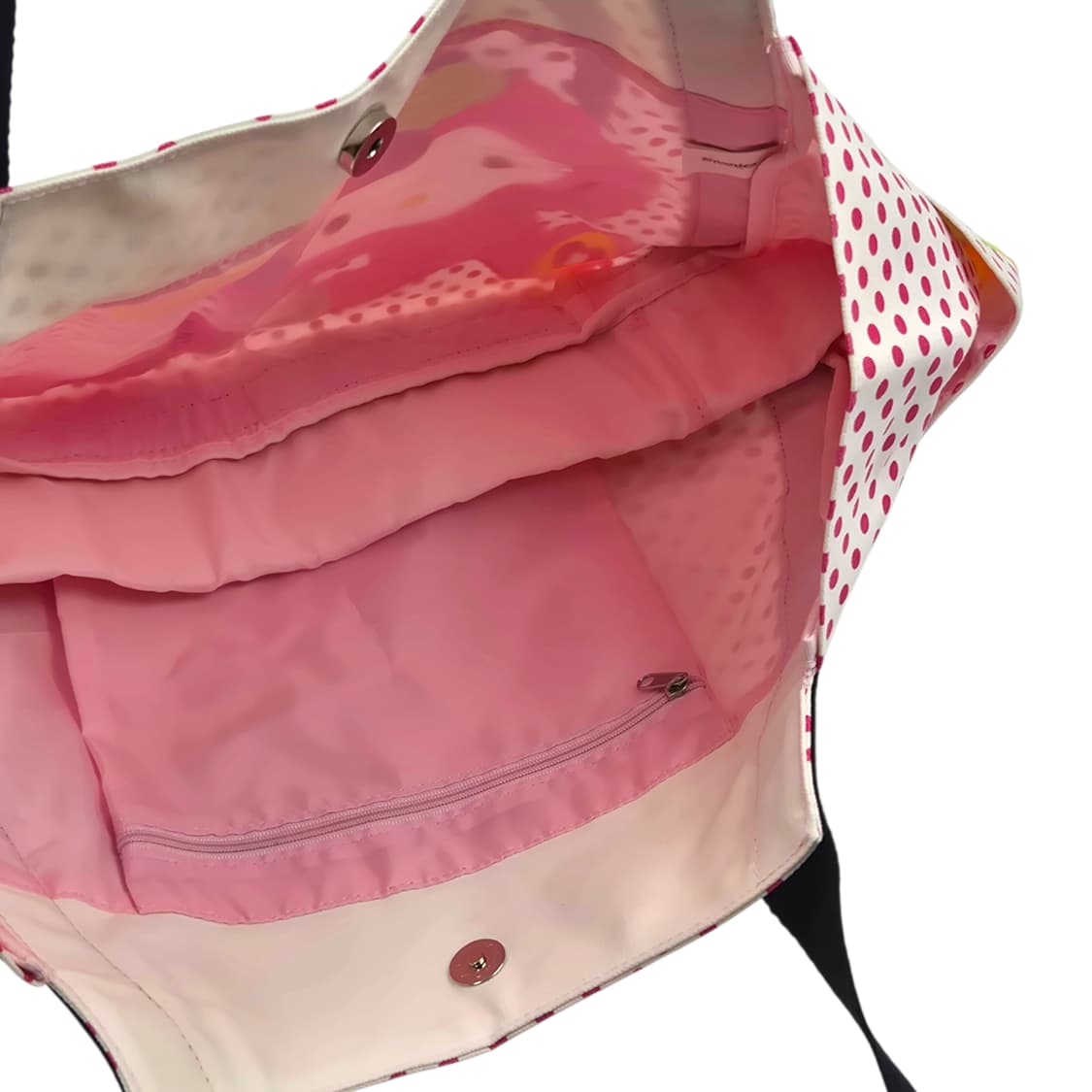 11s 헬로키티 비비드 래빗 도트 2way 빅 쇼퍼백 상품이미지5