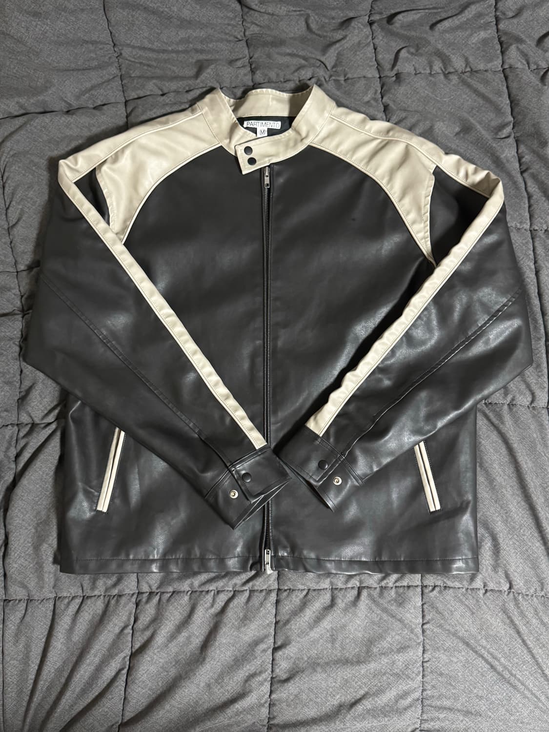 파르티멘토 레더 자켓 상품이미지1