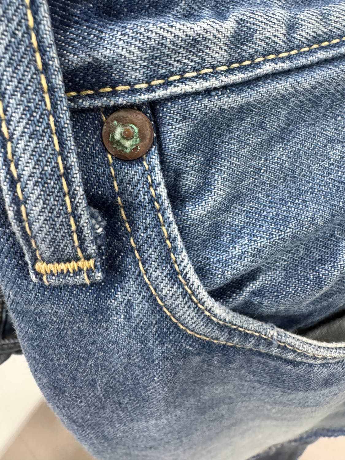 캐피탈 14온즈 데님 5P 몽키 시스코 인디고 상품이미지2