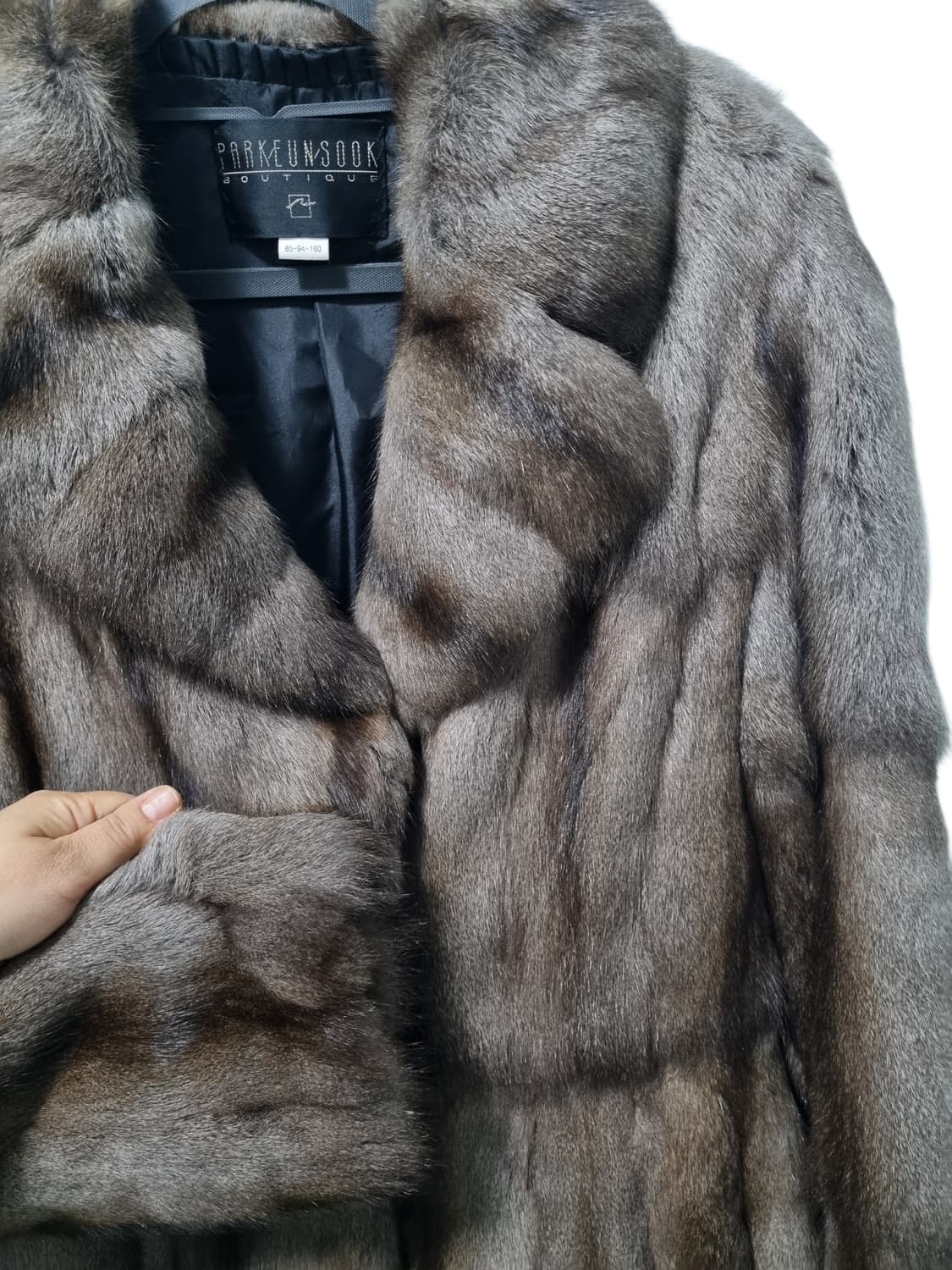 PRANKUNSOOK 다람쥐 모피 코트 55 상품이미지5