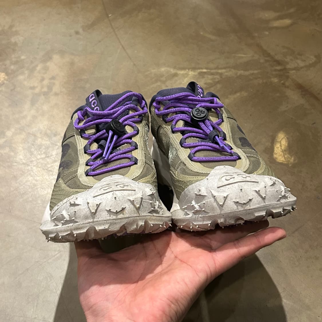 270) 나이키 ACG 마운틴 플라이 2 로우 올리브 퍼플 상품이미지5