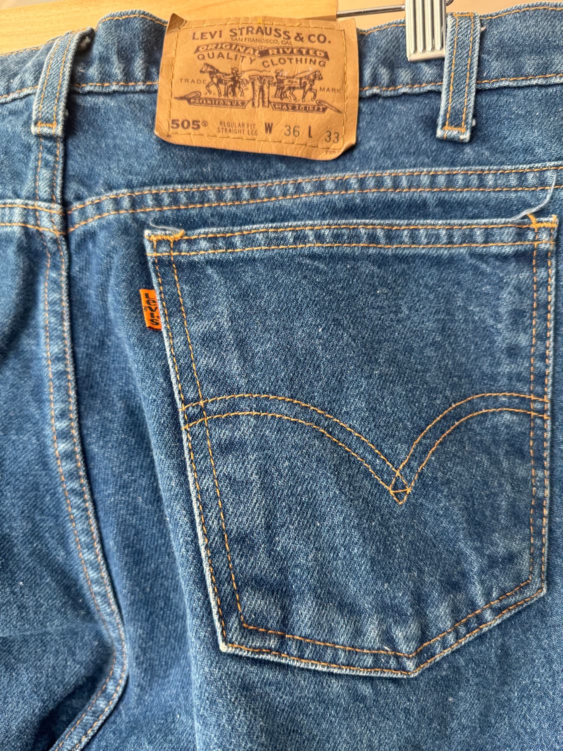 levi.s 오렌지탭 505 96s 36X33 상품이미지3