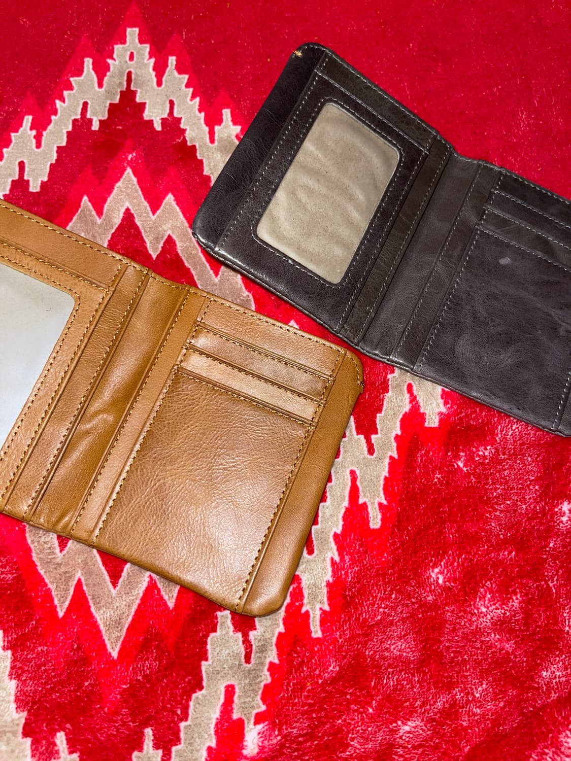 소가죽 빈티지 반지갑 상품이미지5