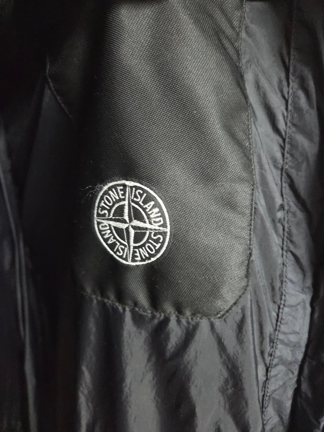 스톤아일랜드 16 드레이크 크링클랩스 롱패딩 블랙 L 상품이미지9