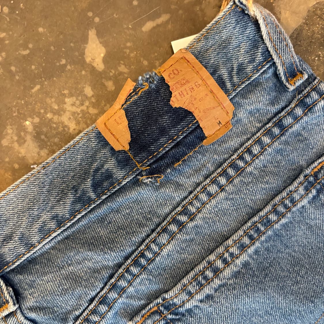 00년대 미국 리바이스 521 플레어진 상품이미지7