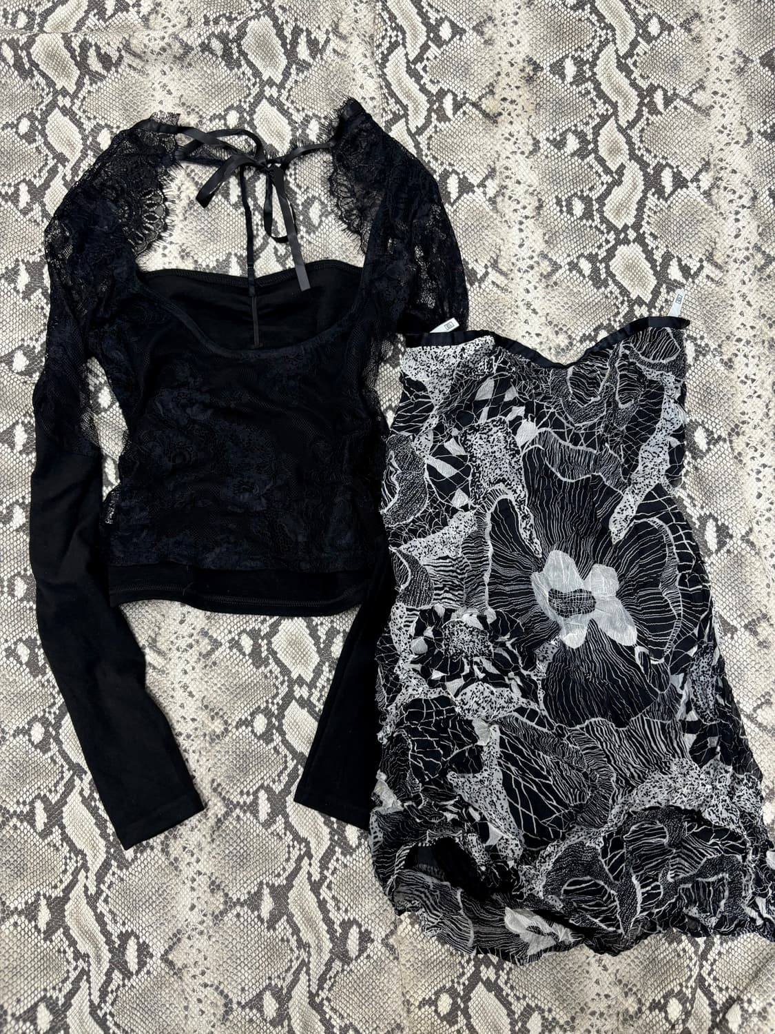 Oriental Mood See-through Crop Top& Or 상품이미지1