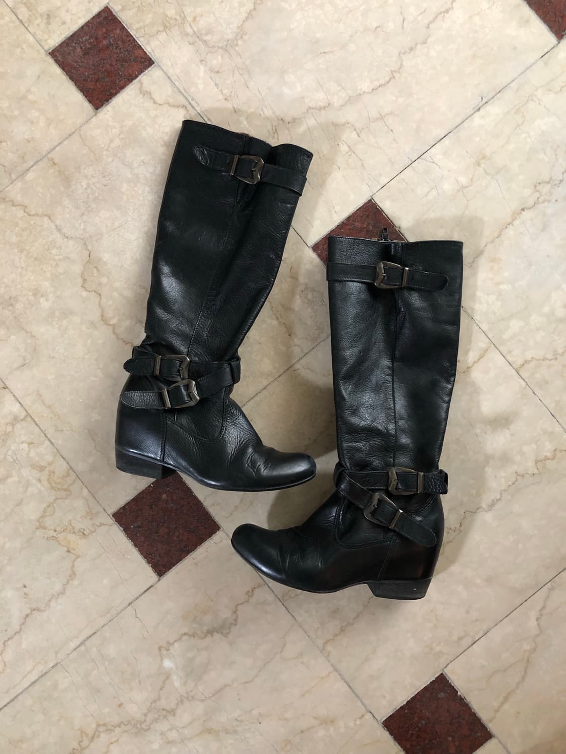 [직수입] 빈티지 레더 부츠  상품이미지6