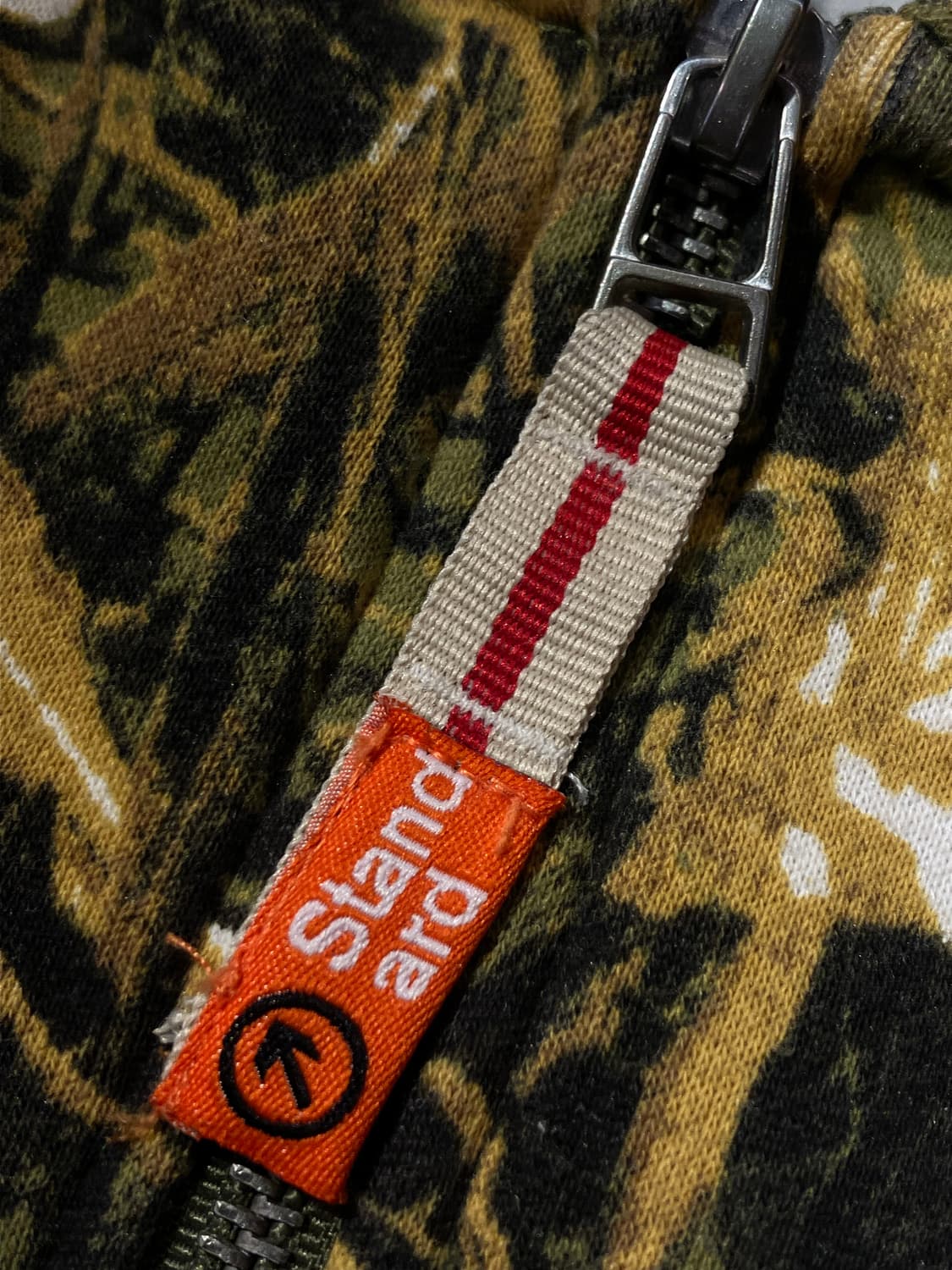 카모플라쥬 후드집업 그린 XL   #csz2324 상품이미지7