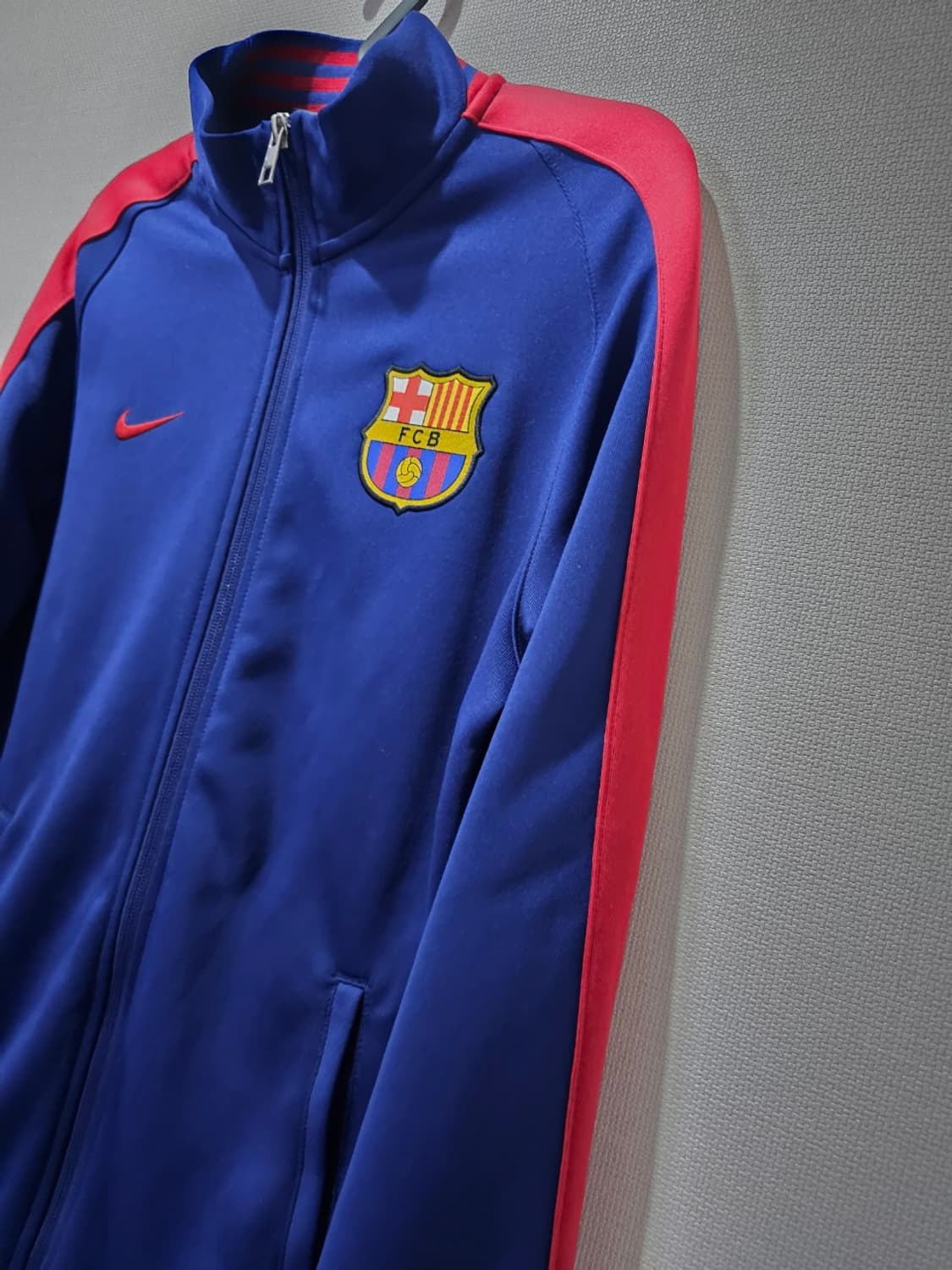 나이키 FC바르셀로나 유니폼 트랙탑 져지집업 90 / S 상품이미지2