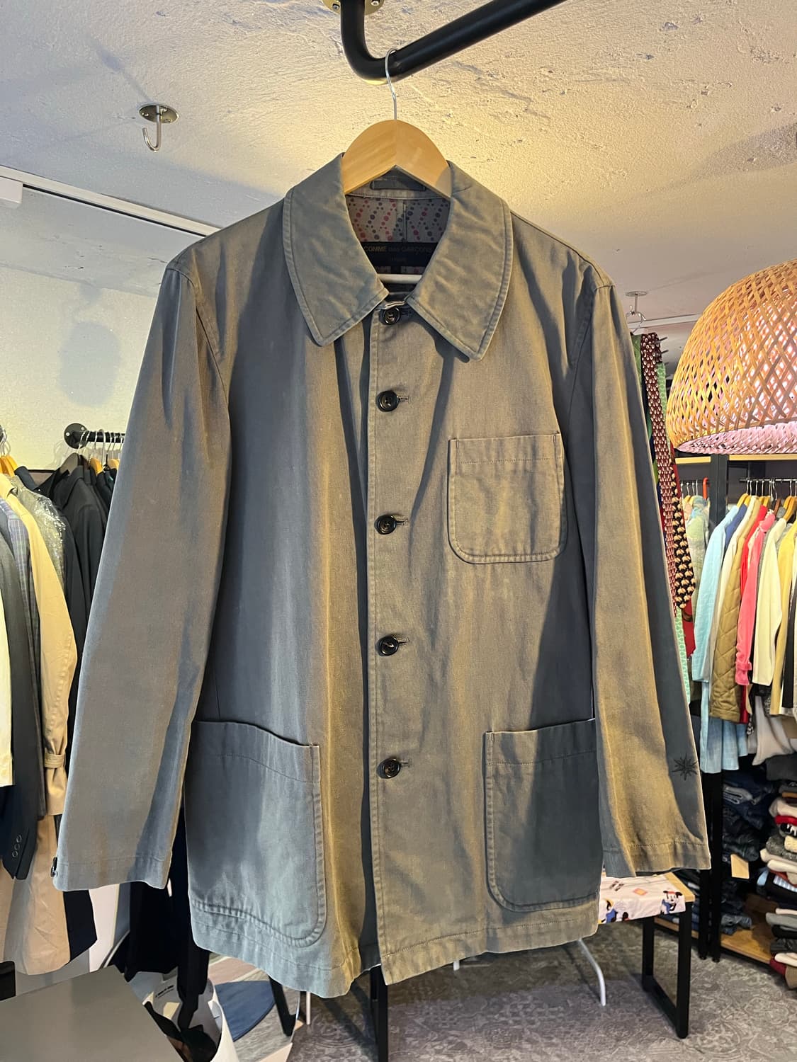 꼼데가르송 옴므 코튼 워크 자켓 (일본· 2002년) 상품이미지1