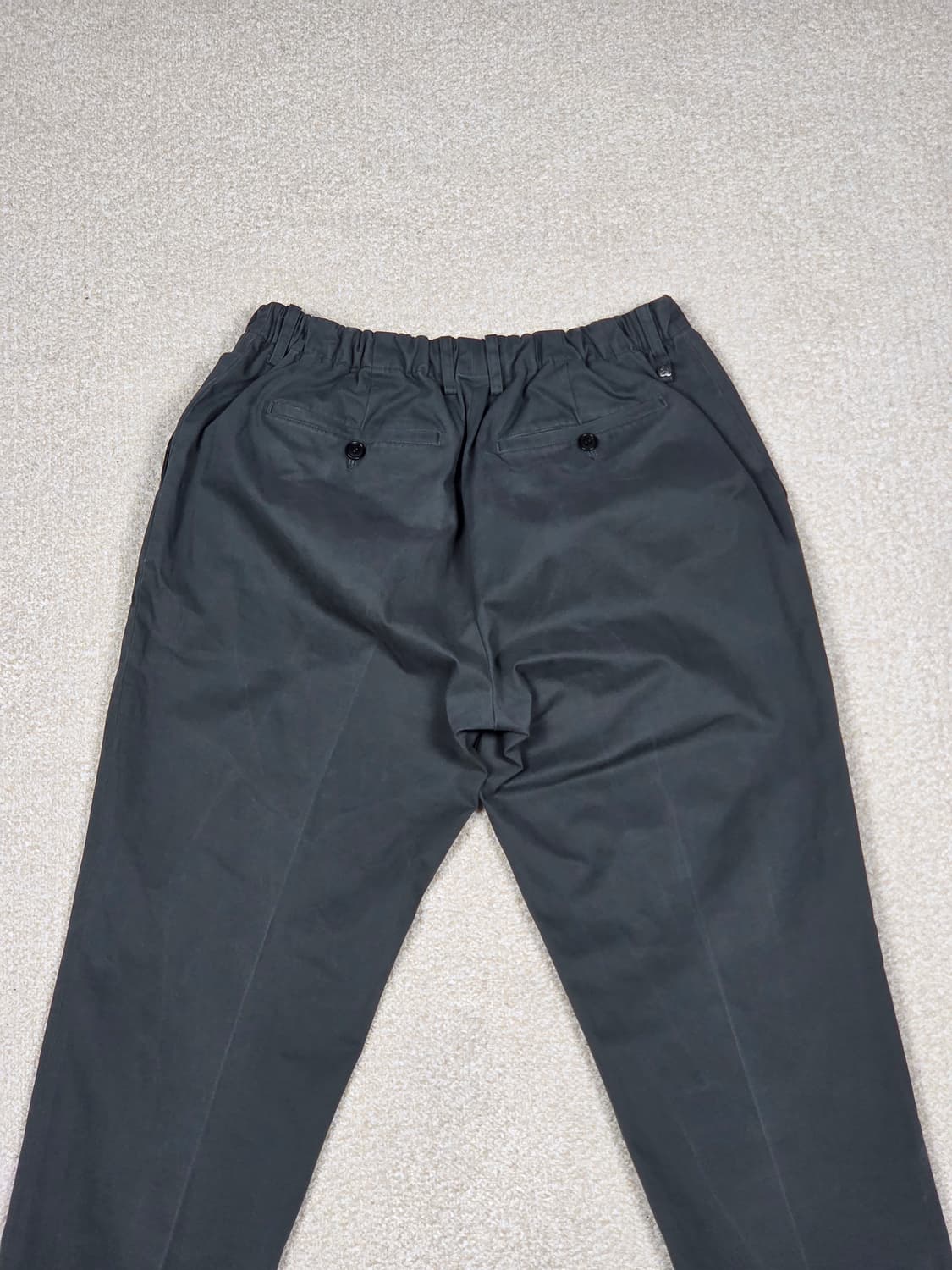 [알레그리] 코튼 스판 뒷밴딩 턱 팬츠 | 00257 상품이미지7