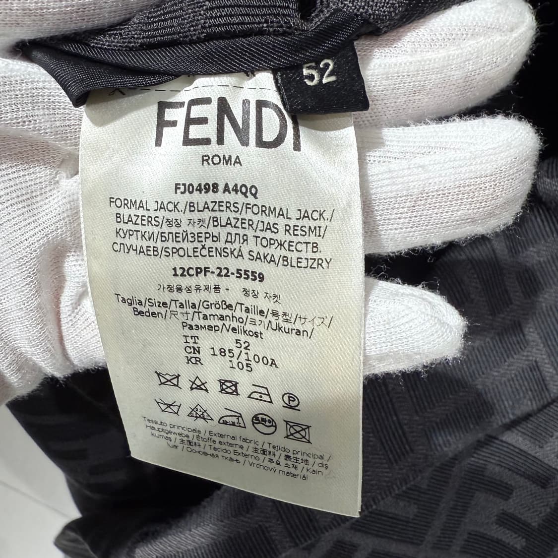 52 / 펜디 FF 모노그램 블레이저 상품이미지6