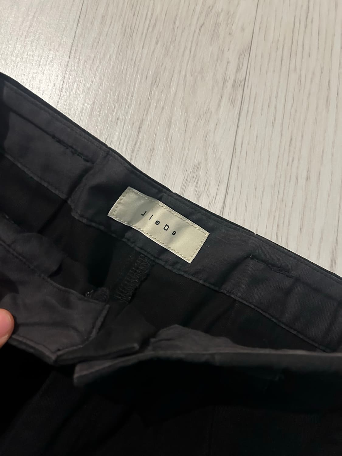 지에다 게버딘 카고 쇼츠 팬츠 1 상품이미지4