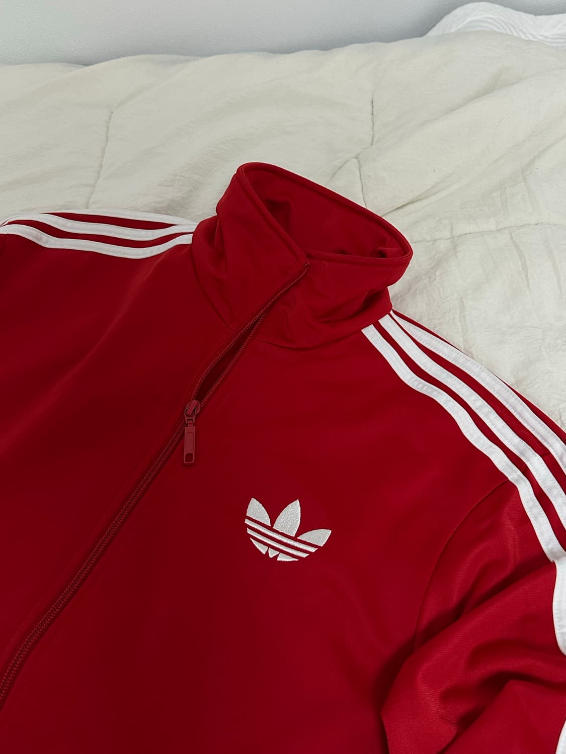 아디다스 구 파이어버드 져지  레드 미디움 상품이미지6