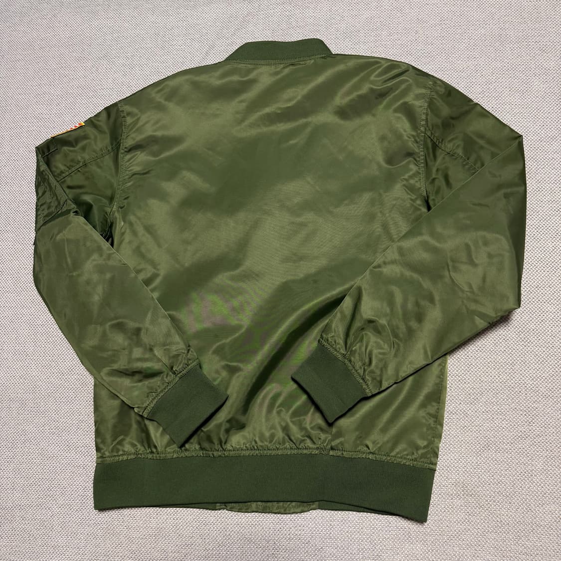 ASSTSERIES NASA 항공 점퍼 카키색 상품이미지4