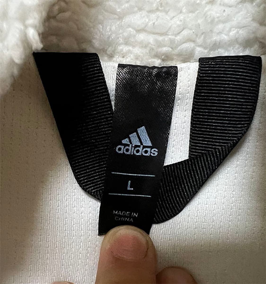 아디다스 셔파 플리스 뽀글이조끼 캐주얼 M 95 상품이미지3