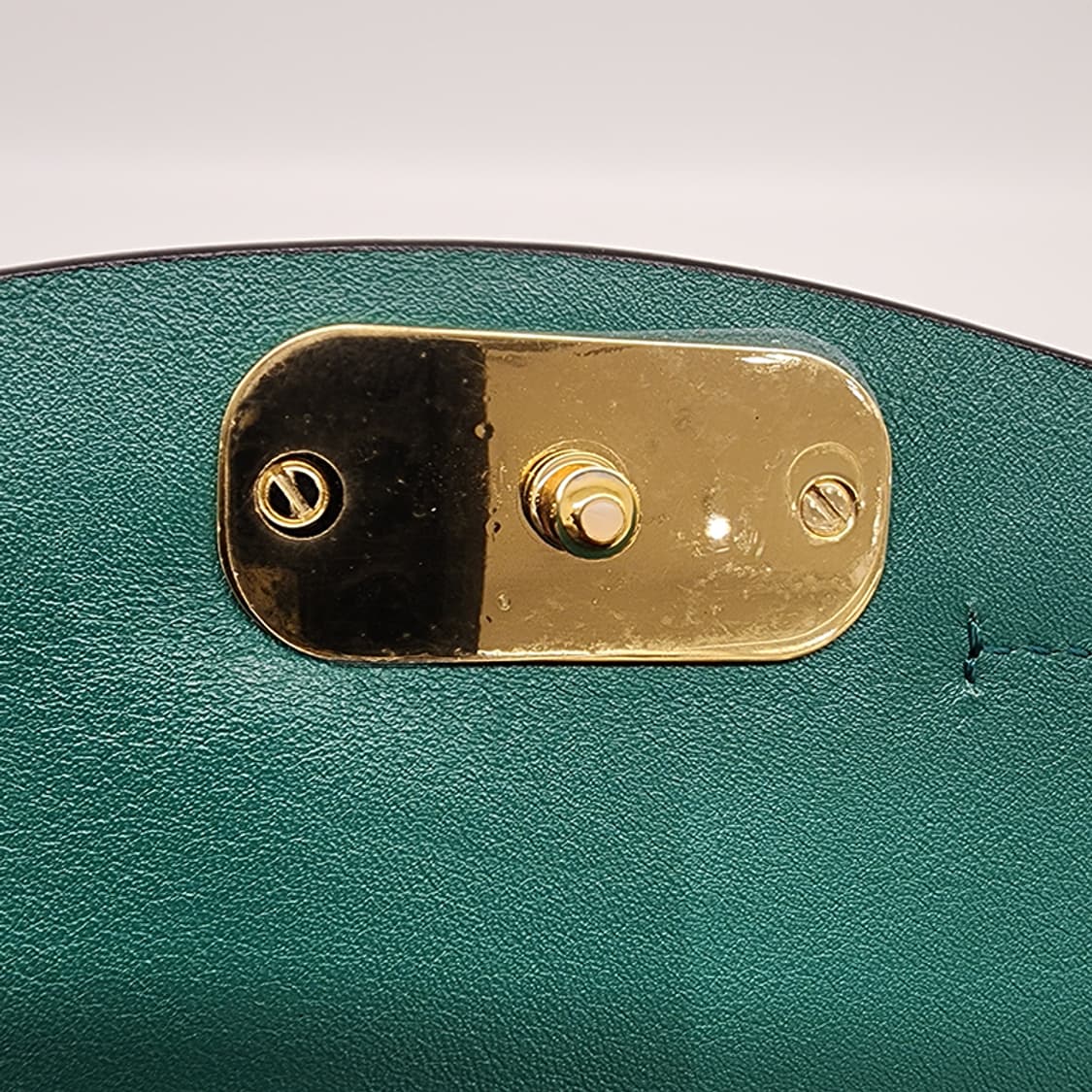 끌로에 C백 미니 크로커텍스쳐 토트 숄더백 그린 상품이미지8