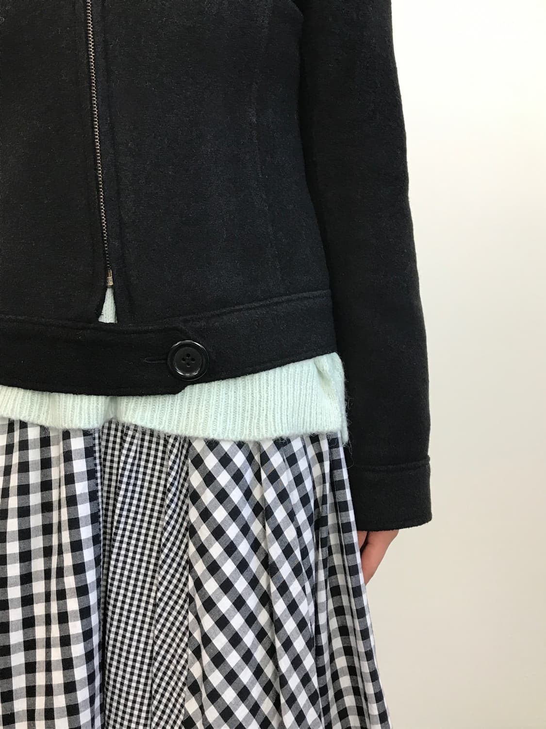 Jpn Black Slim- Fit Wool Jacket  상품이미지3