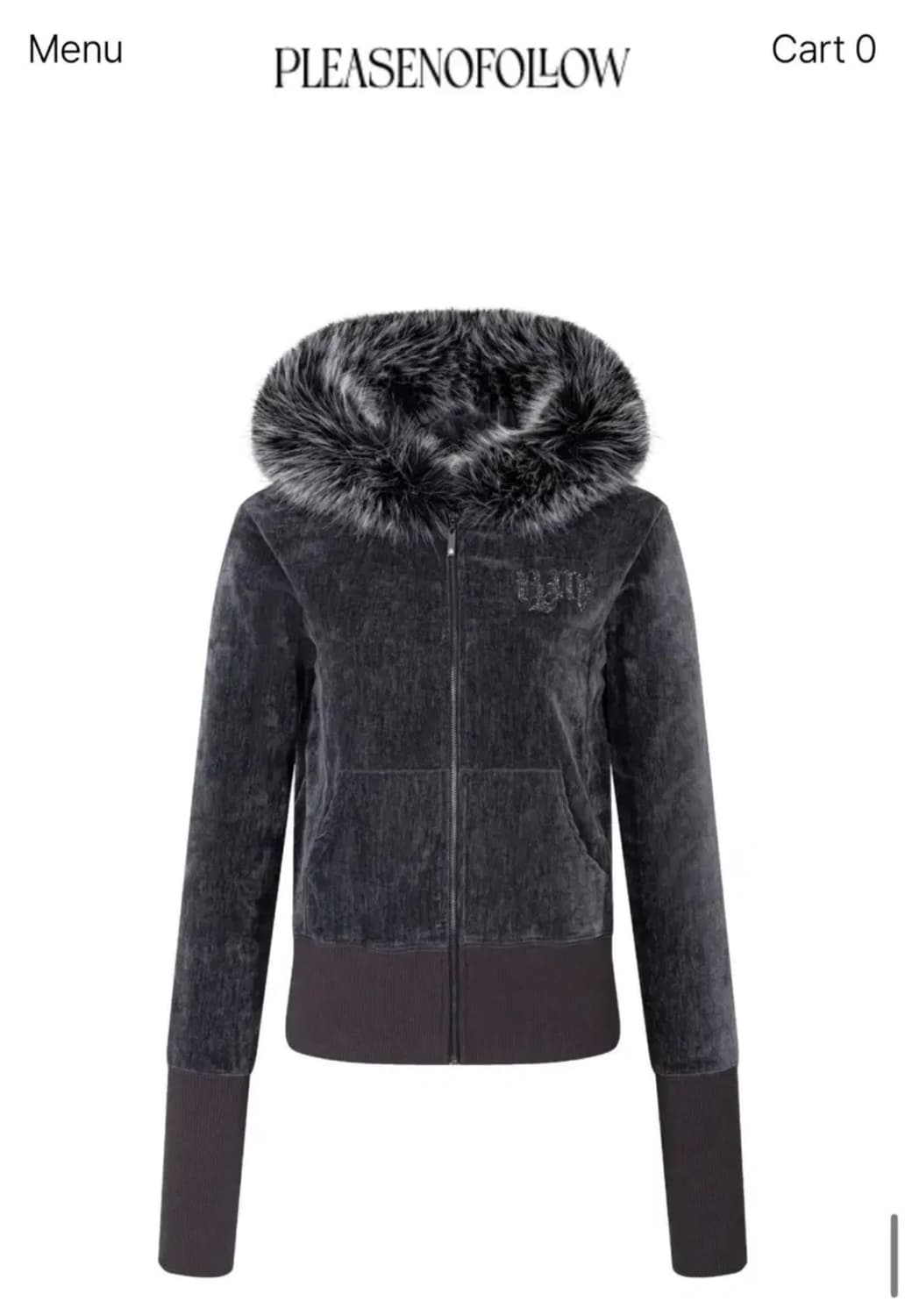 플노팔 마리퍼 PLEASEOFOLOW 퍼 후드집업 상품이미지1