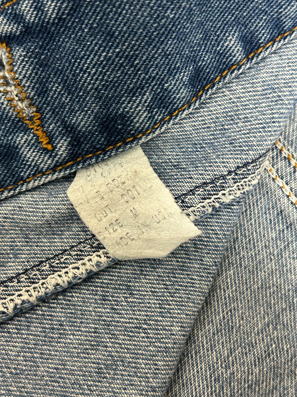 빈티지 USA 캘빈 클라인트러커 숏 데님자켓 상품이미지7